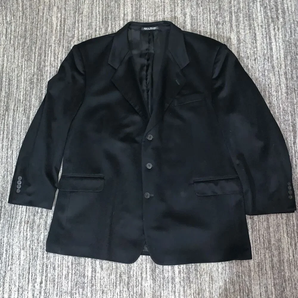 Men's Black Sport Coat Blazer